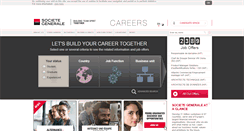 Desktop Screenshot of careers.societegenerale.com
